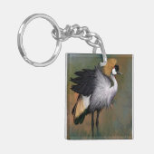 Crane Bird Sleutelhanger Gift (Voorkant Links)