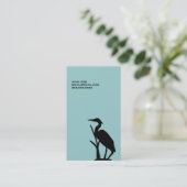 Crane Calling Card Contactkaartje (Staand voorkant)