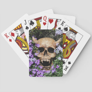 Crâne - Cartes de jeu gothiques
