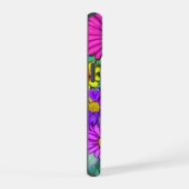 crâne coloré avec des fleurs (Côté droit)