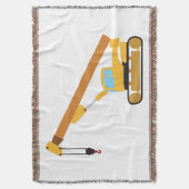 Crane Construction Truck Deken (Voorkant Verticaal)