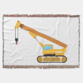 Crane Construction Truck Deken (Voorkant)