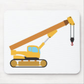 Crane Construction Truck Muismat (Voorkant)