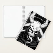 Crâne d'arcane divine de la mort Carnet noir (À l'intérieur)