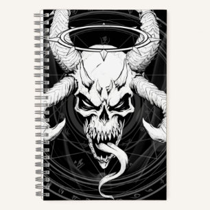 Crâne d'arcane divine de la mort Carnet noir