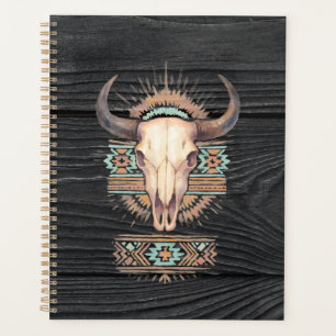 Crâne de Boho Aztec