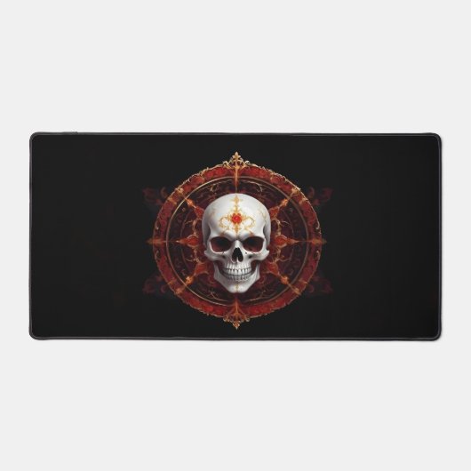 Crâne de broyage - Tapis de bureau (Recto)
