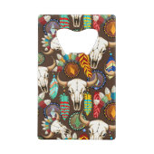 Crâne de Buffalo Emblème Amérindien (Dos)