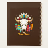 Crâne de Buffalo Emblème Amérindien (Dos)