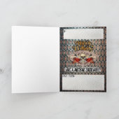 Crâne de carte d'anniversaire et armes (Intérieur)