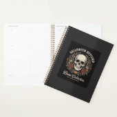 Crâne de Halloween Fleur Bone Collector Design_1 (Devant avec enveloppe)