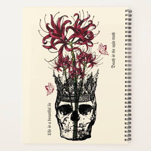 crâne de lys d'araignée (Dos)