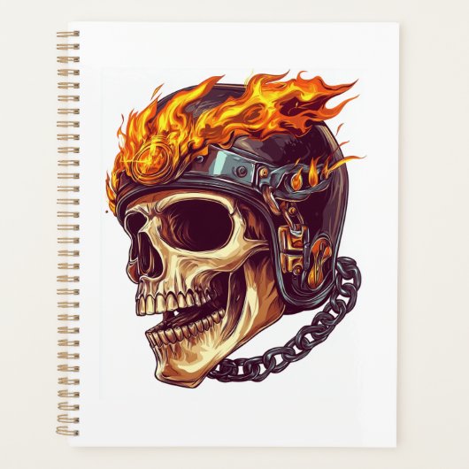 Crâne de motard Reaper (Devant)