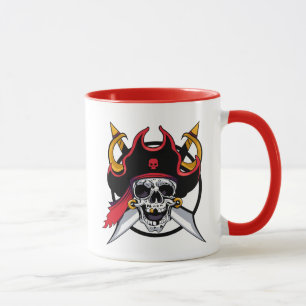 Crâne de Mug Pirate Café
