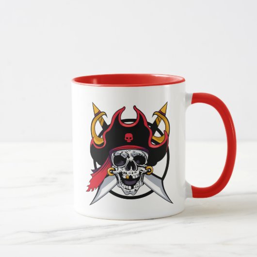 Crâne de Mug Pirate Café (Droite)