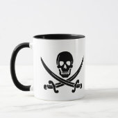 Crâne de Mug Pirate Café (Gauche)
