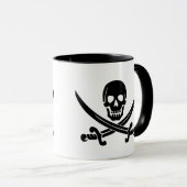 Crâne de Mug Pirate Café (Devant droit)