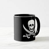 Crâne de Mug Pirate Café (Devant droit)