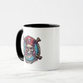 Crâne de Mug Pirate Café (Devant gauche)