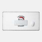 Crâne de Noël Ho Ho Ho Humour Design (Clavier et souris)