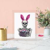 Crâne de Pâques - Drôle lapin Skeleton (Mariage)