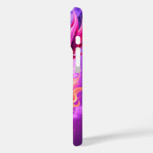 Crâne de punk flaming iPhone / coque ipad (Verso / Gauche)