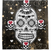 Crâne de rideau de douche (Devant)