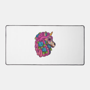 Crâne de sucre de licorne Mexique Calavera Dia De 