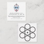 crâne de sucre de raseur-coiffeur de fidélité (Devant / Derrière)