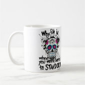 Crâne de sucre et tasse de graphiques (Gauche)