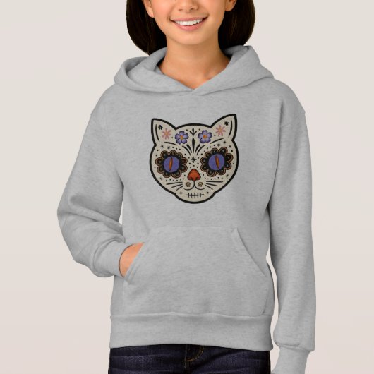 Crâne de sucre Kitty Kat (Devant)
