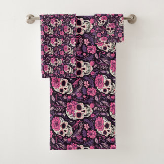 Crâne de sucre moderne Cute Coloré Gothique Hallow