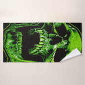 Crâne de vampire (Serviette de bain)