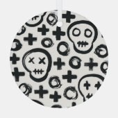 Crâne : Décoration sans joint. (Verso)