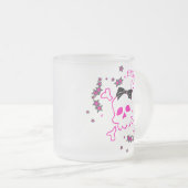 Crâne d'épouse d'armée avec la tasse d'arc (Devant droit)