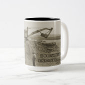 CRANE D'INGÉNIERIE DU NORD-OUEST SHOVEL MUG DÉBUT (Devant droit)