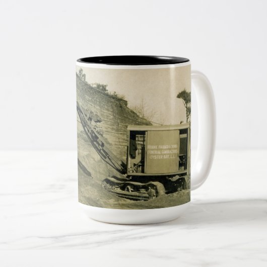 CRANE D'INGÉNIERIE DU NORD-OUEST SHOVEL MUG DÉBUT (Devant droit)