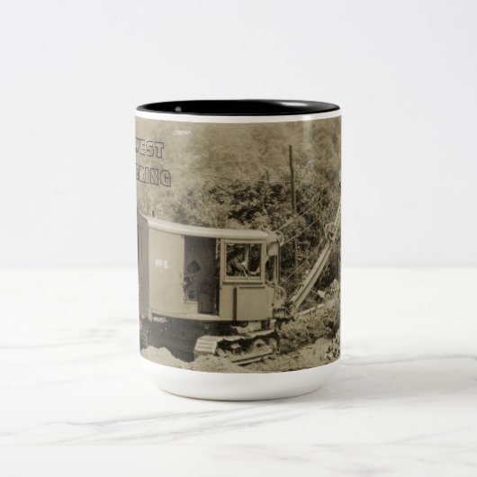 CRANE D'INGÉNIERIE DU NORD-OUEST SHOVEL MUG DÉBUT (Centre)