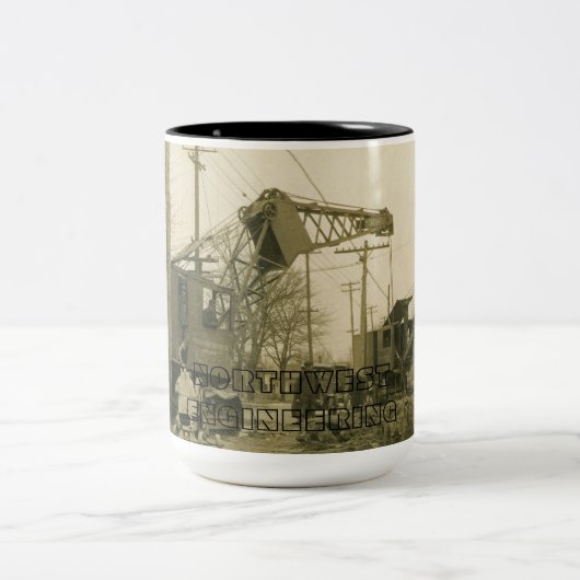 CRANE D'INGÉNIERIE DU NORD-OUEST SHOVEL MUG DÉBUT (Centre)