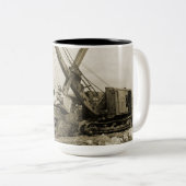CRANE D'INGÉNIERIE DU NORD-OUEST SHOVEL MUG DÉBUT (Devant droit)
