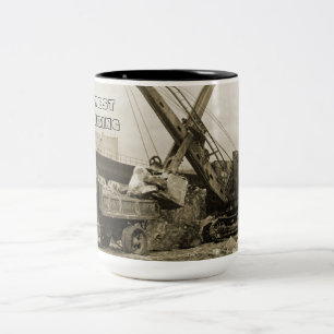 CRANE D'INGÉNIERIE DU NORD-OUEST SHOVEL MUG DÉBUT