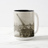 CRANE D'INGÉNIERIE DU NORD-OUEST SHOVEL MUG DÉBUT (Devant droit)