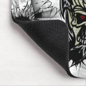 Crâne éclairé à contre-jour par tapis de souris 3 (Coin)