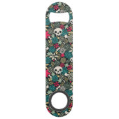 Crâne en fleurs (Dos)