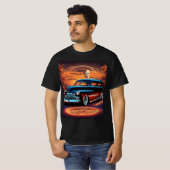 Crâne et acier : 1947 Chevrolet Fleetmaster tshirt (Devant entier)