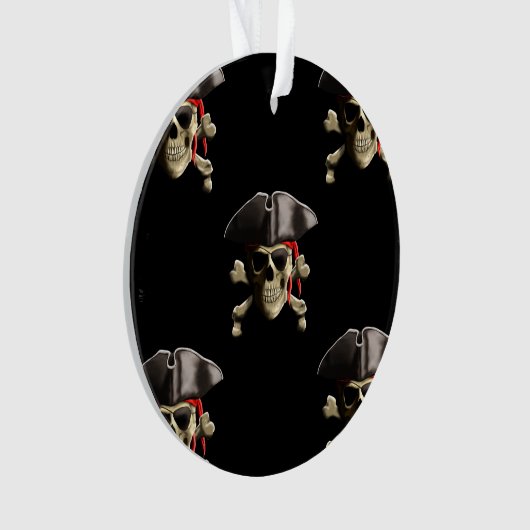 Crâne et chapeau de pirate (devant)