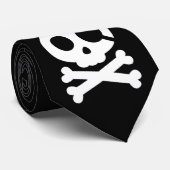 Crâne et cravate personnalisable d'arrière - plan (Roulé)