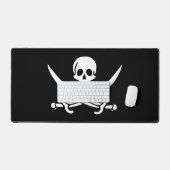 Crâne et épées Drapeau pirate de Calico Jack (Clavier et souris)