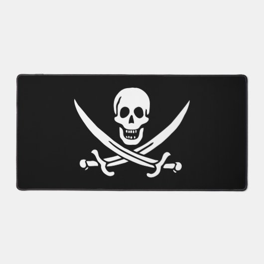 Crâne et épées Drapeau pirate de Calico Jack (Recto)