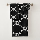 Crâne et os croisés (En situation)